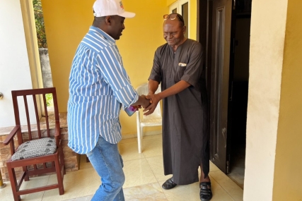 Sen Jarigbe Agom Pays Courtesy Visits to Mr. Oko Agabi and Prince Abel Adinya in Bekwarra LGA
